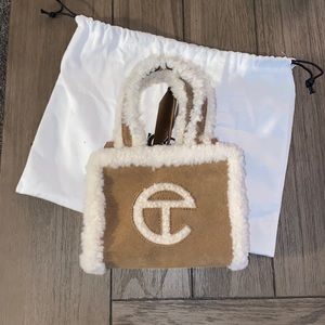 Telfar x Ugg Mini Bag in Chesnut